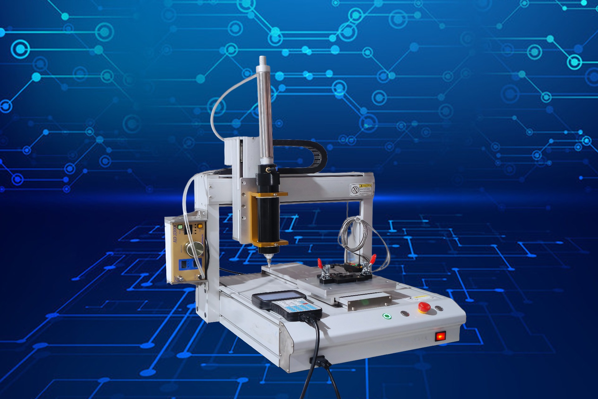 桌面式单工位点胶机